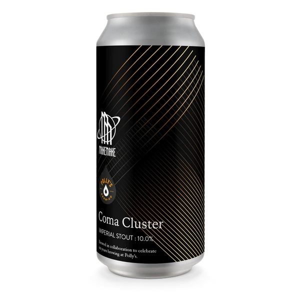 Pollys / Makemake - Coma Cluster - 10% Imperial Stout - 440ml Can