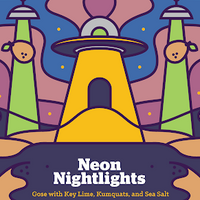 Burlington - Neon Nightlights - 5.5% Gose w/Key Lime and Kumquat - 473ml Can