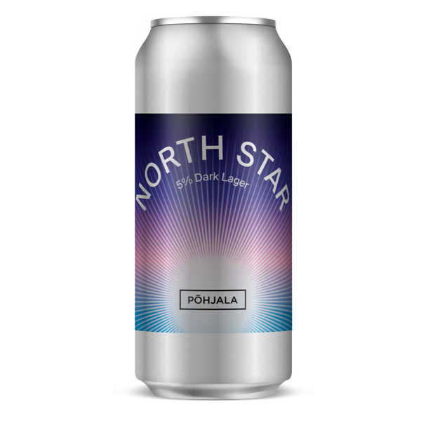 Pohjala - North Star - 5% Dark Lager - 440ml Can