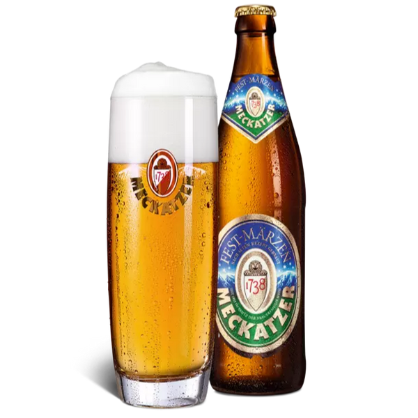 Meckatzer - Fest Marzen - 5.6% Christmas Helles - 500ml Bottle