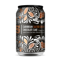 Siren Craft Brew - Caribbean Salted Cherry Chocolate Cake - 7.4% Tropical Stout with Cacao Nibs, Salt, Cherries & Cypress Wood - 330ml Can