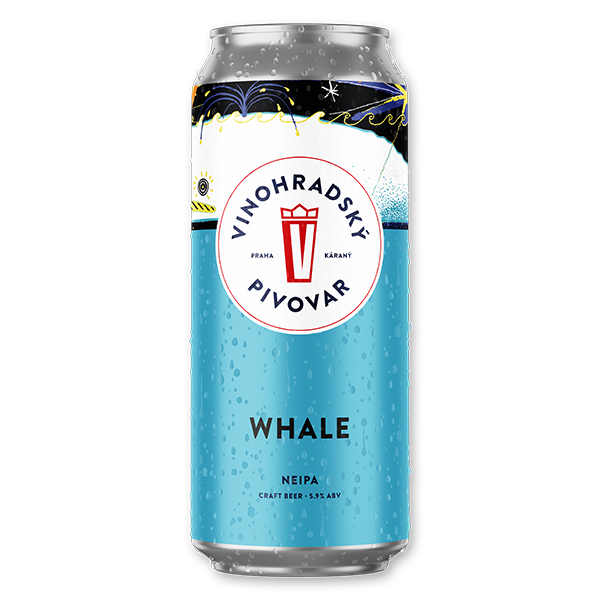 Vinohradsky - Whale - 5.9% Talus NE IPA - 500ml Can