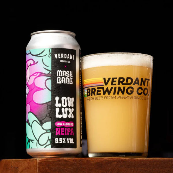 Mash Gang / Verdant - Low Lux - 0.5% Hazy Pale - 440ml Can