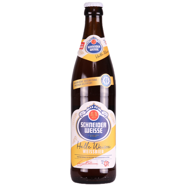 Schneider - Tap 1 Weizen Hell - 5.2% Wheat Beer - 500ml Bottle