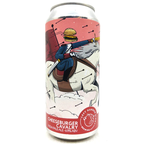 Left Handed Giant - Cheeseburger Cavalry - 6.9% IPA - 440ml can