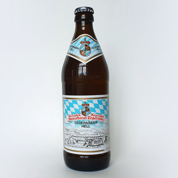 Tegernsee - Tegernseer Hell - 4.8% Munich Hell Lager - 500ml Bottle Tegernsee - Tegernseer Hell - 4.8% Munich Hell Lager - 500ml Bottle