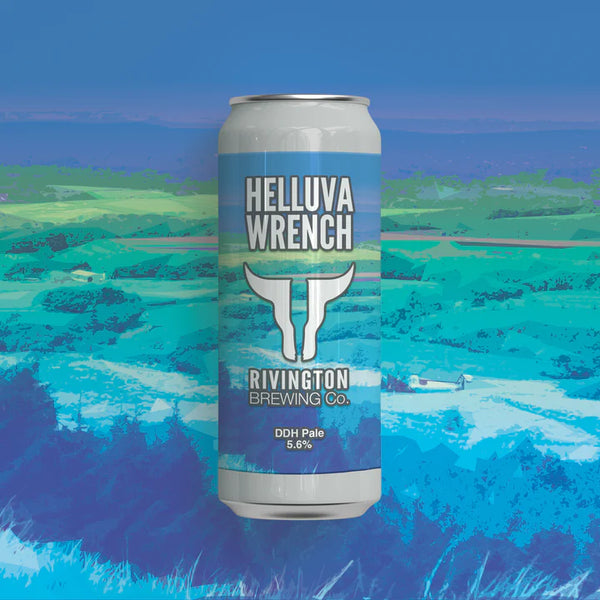 Rivington - Helluva Wrench - 5.6% DDH Pale - 500ml Can