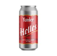 Yonder - Helles - 4% Unfiltered Helles Lager - 440ml Can