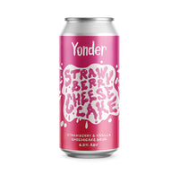 Yonder - Strawberry Cheesecake - 6.5% Strawberry & Vanilla Pastry Sour - 440ml Can