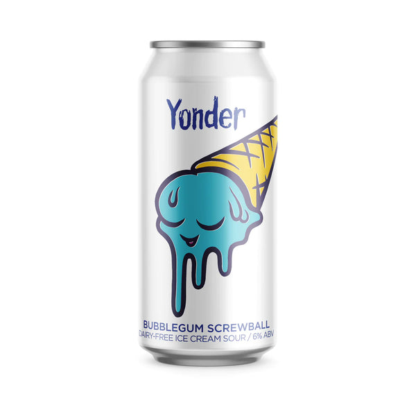 Yonder - Bubblegum Screwball - 6% Ice Cream Sour - 440ml can