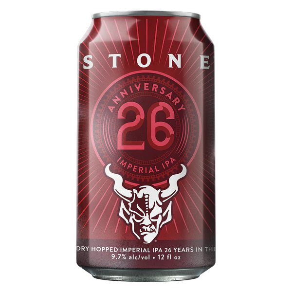 Stone Brewing - 26th Anniversary - 9.7% TIPA - 355ml Can