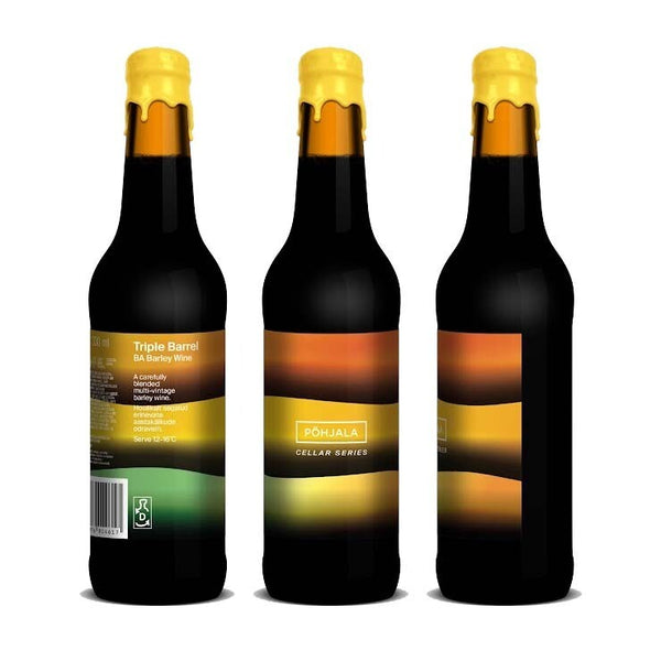 Pohjala - Triple Barrel (Cellar Series) - 13% BA Barley Wine (Rye & Bourbon) - 330ml Bottle