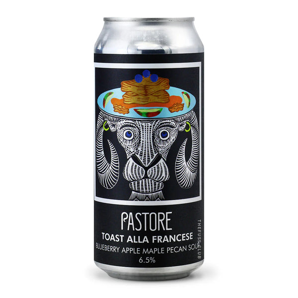 Pastore - Toast alla Francese - 6.5% Blueberry & Apple French Toast Pastry Sour with Maple & Pecan - 440ml Can.