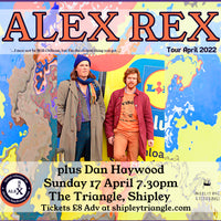 Alex Rex & Dan Haywood - Sunday 17 April 19.30 Upstairs at The Triangle