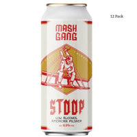 Mash Gang - Stoop - NA Pilsner - 440ml Can