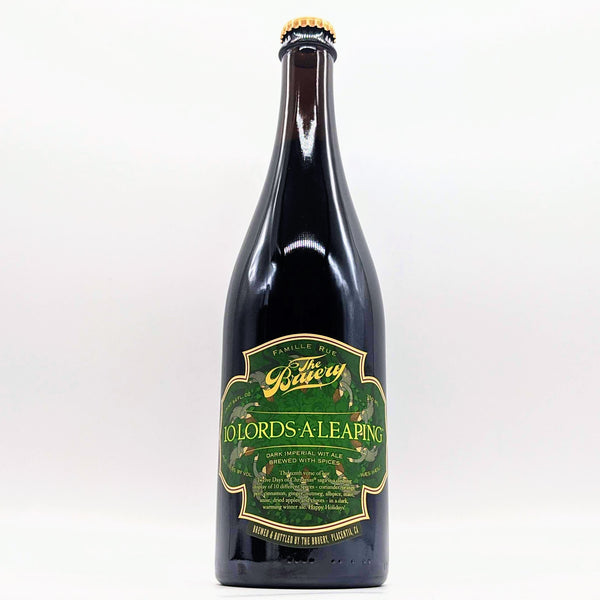 The Bruery - 10 Lords-a-Leaping - Dark Wit - 10.8% ABV - 750ml Bottle