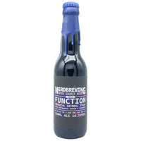 Nerd Brewing - Function - 16.1% Imperial Coffee Oatmeal Stout with Cinnamon - 330ml Bottle