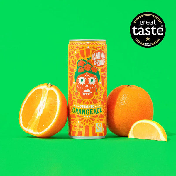Karma - Organic Orangeade - 250ml Can