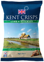 Kent Crisps GF Small - Lamb & Rosemary - 40g Packet