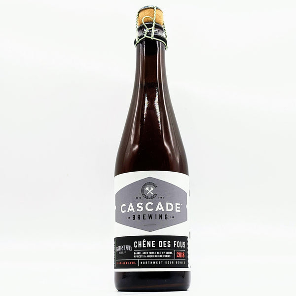 Cascade Brewing / Burial Beer - Chene Des Fous - 8.4% Barrel Aged Triple Ale with Sumac, Apricot & American Oak Chains - 500ml Bottle