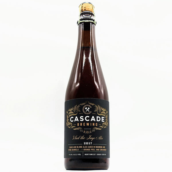 Cascade Brewing - Vlad The Imp Aler - 11.6% Bourbon & Wine BA Quad & Blond Ales with Orange & Coriander - 500ml Bottle