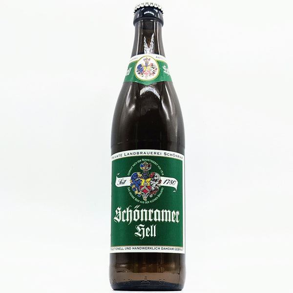 Schonramer - Hell - 5% Helles Lager - 500ml Bottle