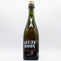 Boon - Oude Geuze Boon Black Label Edition N°5 - 7% ABV - 750ml Bottle