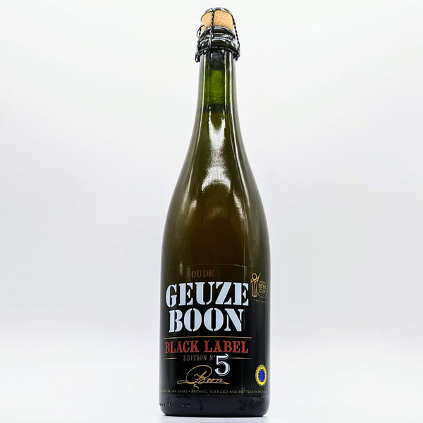 Boon - Oude Geuze Boon Black Label Edition N°5 - 7% ABV - 750ml Bottle