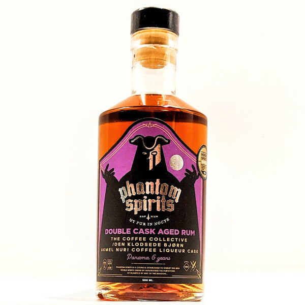 Phantom Spirits / Coffee Collective / Den Klodsed Bjorn - Akmel Nuri Coffee Liquer Barrel Aged Rum - 43% ABV - 50cl Bottle