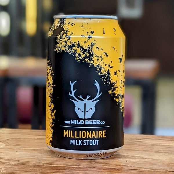 Wild Beer - Millionaire - 4.7% Chocolate Caramel Milk Stout - 330ml Can