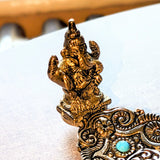 Buddhist Figure Aluminium Incense Holder