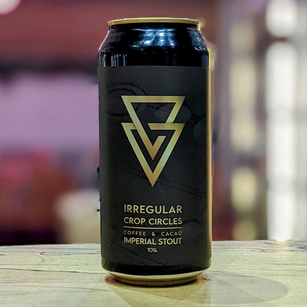 Azvex - Irregular Crop Circles - 10% Coffee & Cacao Imperial Stout - 440ml Can