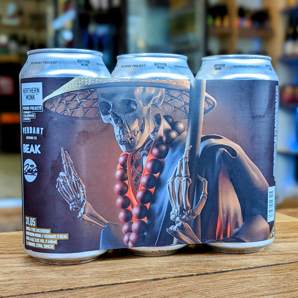 Northern Monk Verdant Beak - Patrons Anniversary Smugone The Ascension - 8.0% DDH DIPA - 440ml Can Northern Monk Verdant Beak - Patrons Anniversary Smugone The Ascension - 8.0% DDH DIPA - 440ml Can