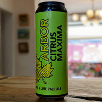 Arbor Ales / Red Willow - Citrus Maxima - 4% Lemon & Lime Session IPA - 568ml Can (Copy)