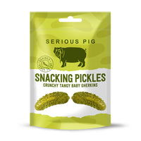 Serious Pig - Snacking Pickles Baby Gherkins - 40g Bag