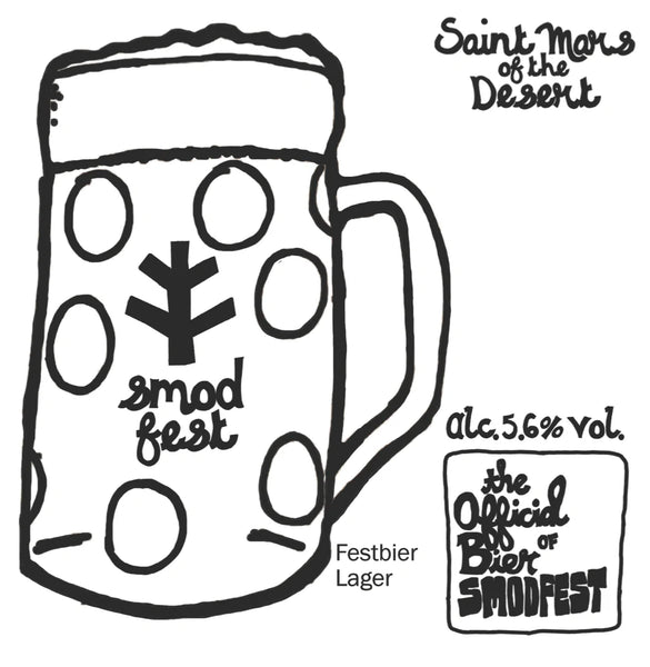 St Mars of the Desert - Smodfest Festbier - 5.3% Franconian Style Helles - 440ml Can