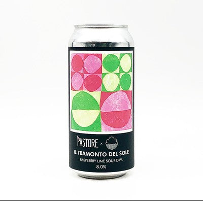 Pastore x Cloudwater - Il Tramonto - 8% Raspberry Lime Sour - 440ml Can