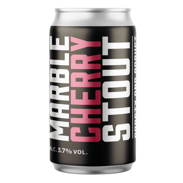 Marble Beers - Cherry Marble Stout - 5.7% Cherry Stout - 330ml Can