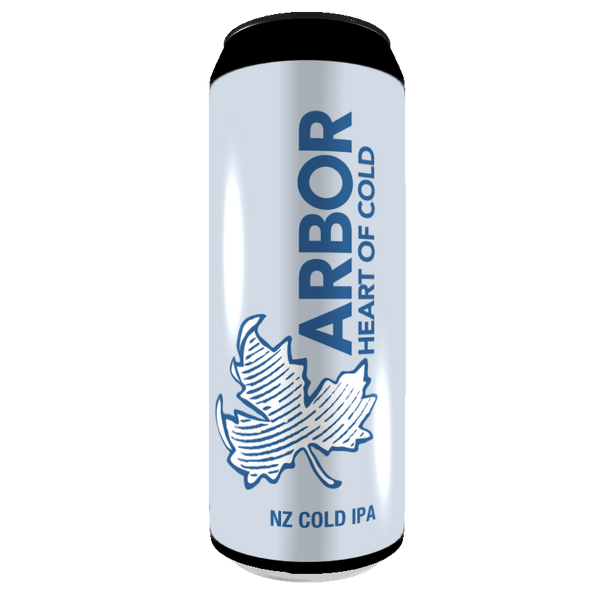 Arbor Ales - Heart Of Cold - 6.2% NZ Cold IPA - 568ml Can
