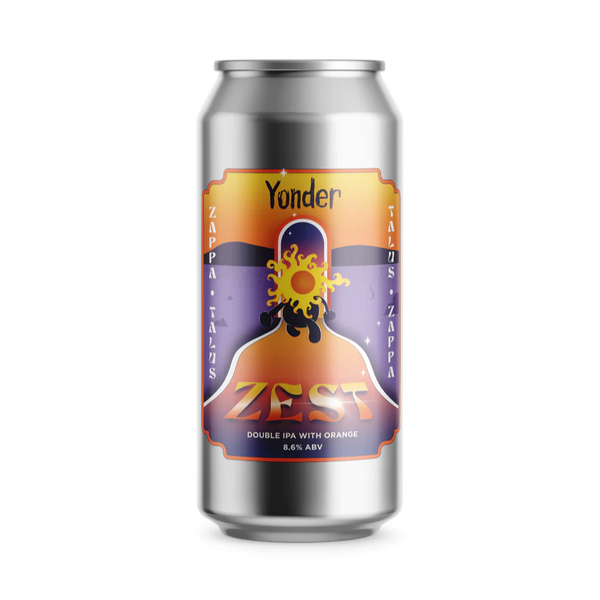 Yonder - Zest - 8.6% DIPA with Citrus Zest - 440ml Can