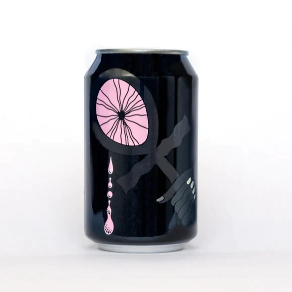 Omnipollo / The Veil - Tefnut Marshmallow Pass Out - 10% Triple Fruited Imperial Gose w Marshmallow & Squid Ink - 330ml Can