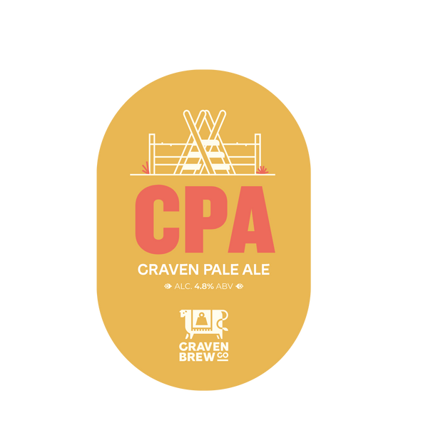 Craven Brew Co - Craven Pale Ale (CPA) - 4.8% Pale Ale - 500ml Bottle