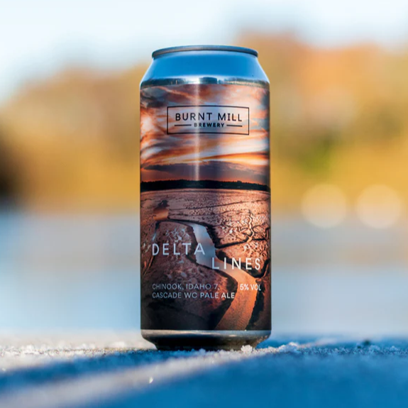 Burnt Mill - Delta Lines - 5% West Coast Pale - 440ml Can
