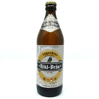 Nikl-Brau - Lagerbier Helles Zwickelbier - 5.1% Zwickl Lager - 500ml Bottle